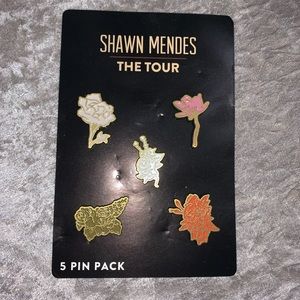 Official Shawn Mendes Tour Pins